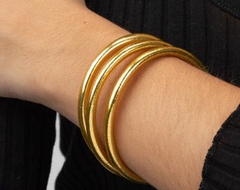 PULSERAS PAN de  ORO