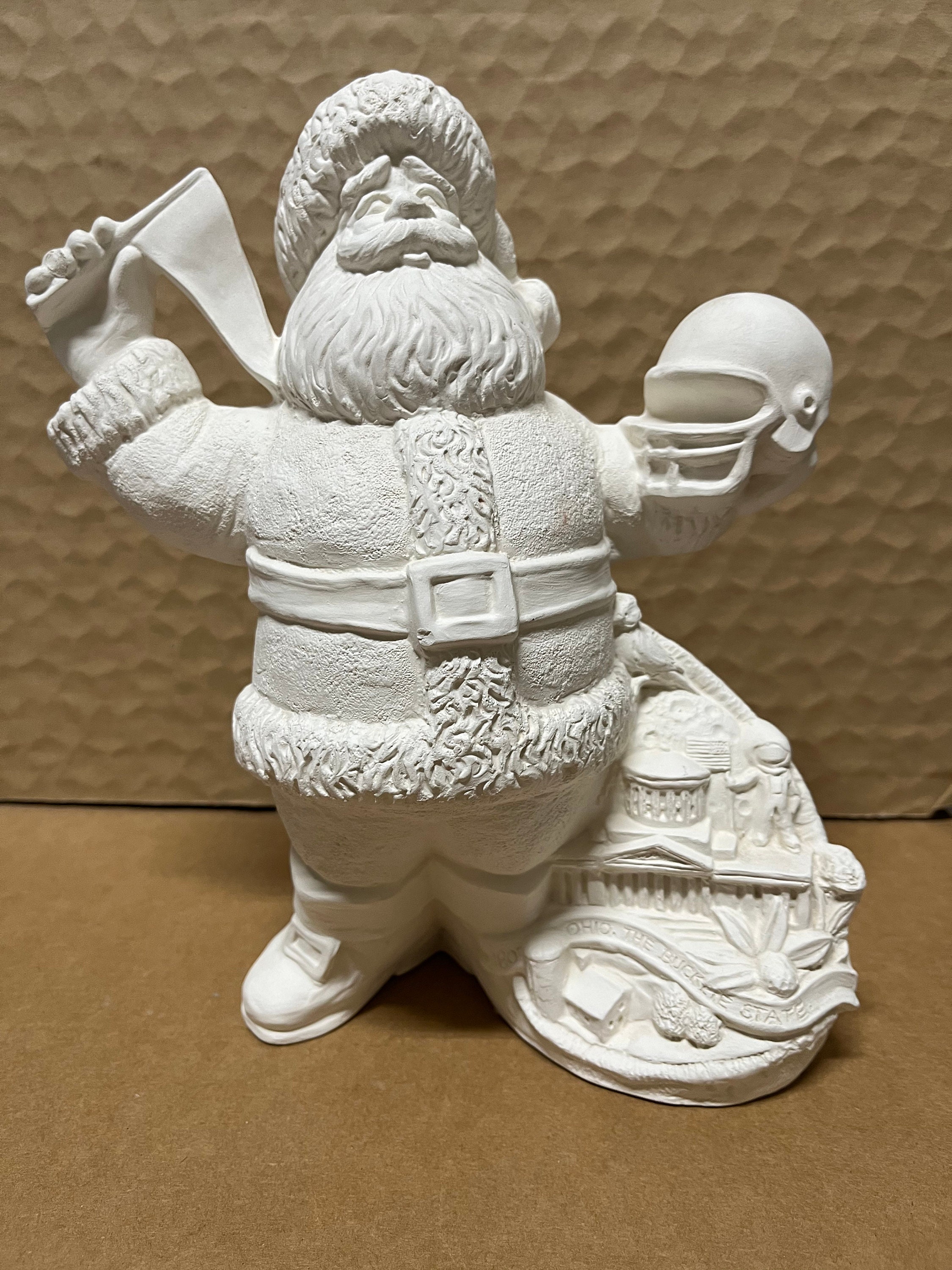 Ceramic Bisque Ohio Santa Gare 3912 - Etsy