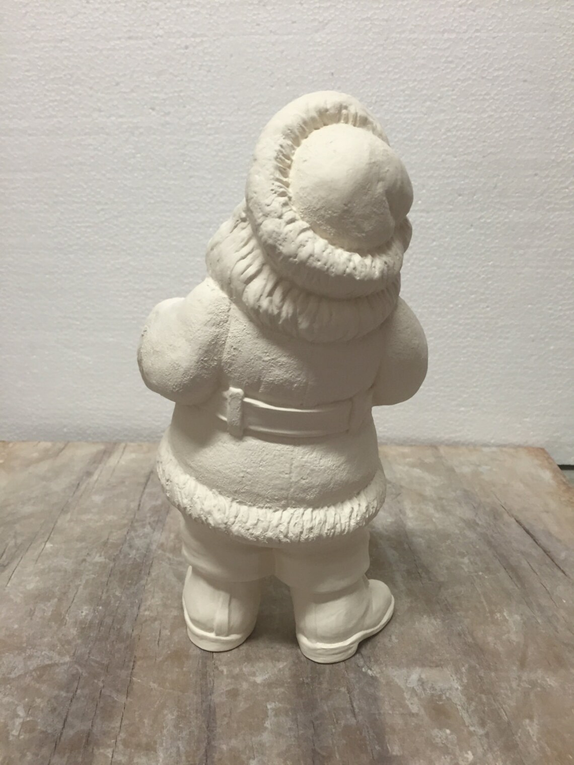 Ceramic Bisque American Santa Claus Gare Ready To Paint Etsy