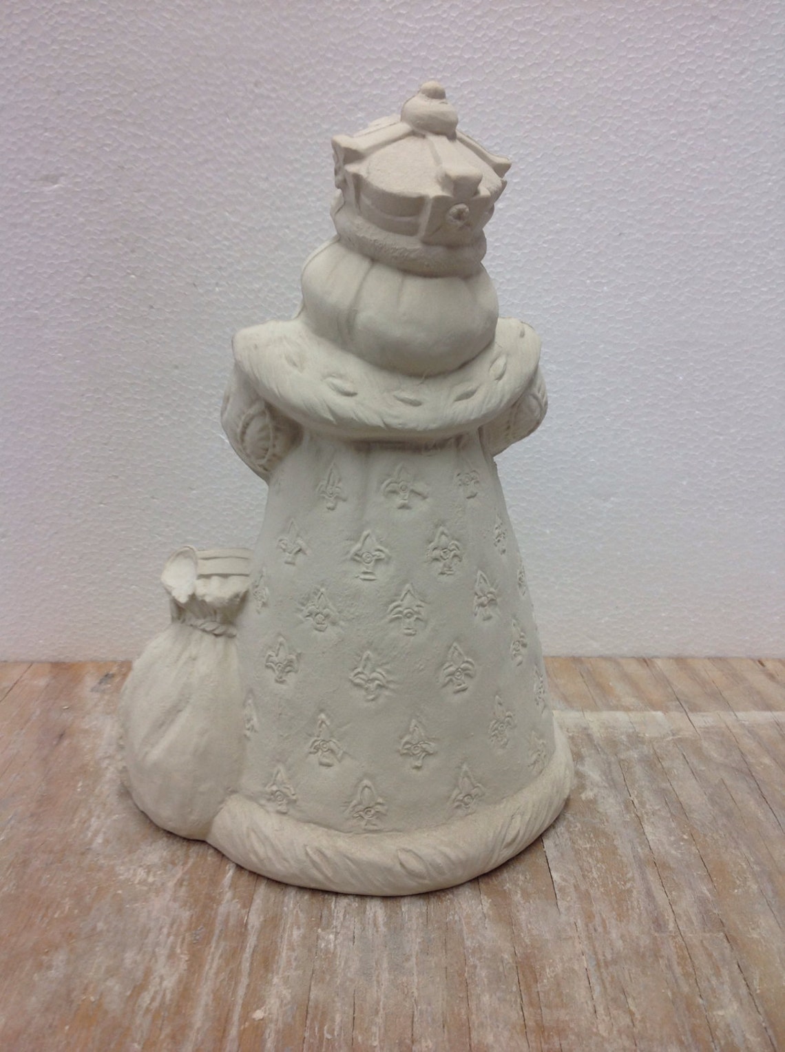 Ceramic Bisque Royal Santa Gare 3032 Ready to Paint Etsy