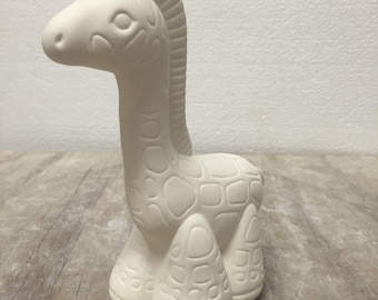 Ceramic Bisque Gangbuster Giraffe Ready to Paint