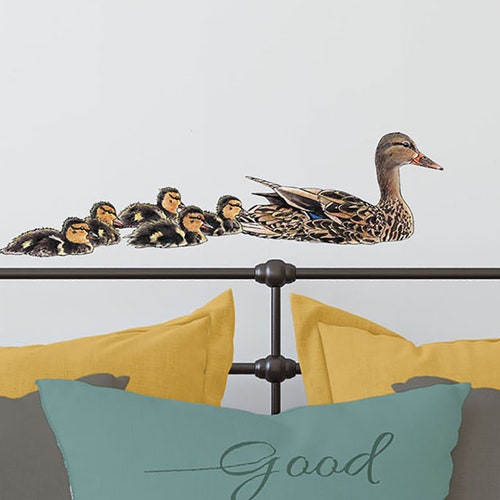 Duck Decal for Wall Ducks Wall Sticker Duckling Wall Etsy