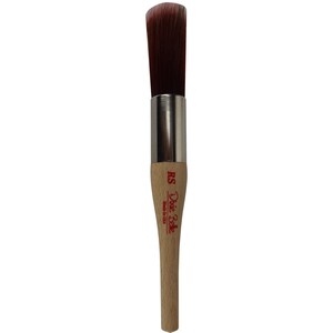 May include: A Dixie Belle paint brush with a wooden handle and a silver ferrule. The brush is labeled "Dixie Belle RS Made in USA".