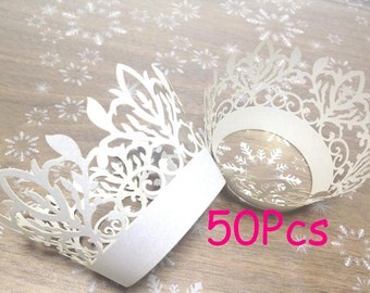 classic Filigree Cupcake Wrappers Fancy wedding cupcake liner fairytale cupcake princess party cupcake wrapping paper fancy cake display