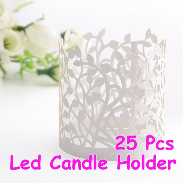 Led Candle Holder Etsy