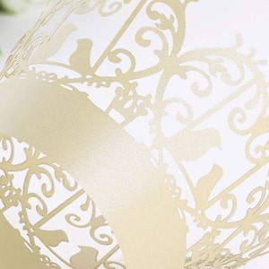 Prefect Match Wrapper, Couple Lover Stencil Wrappers, Bird Cage Cupcake ...