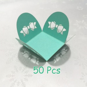Filigree ribbon truffle paper wrapper wedding birthday candy gift paper holder chocolate display party table dessert luxurious candy display