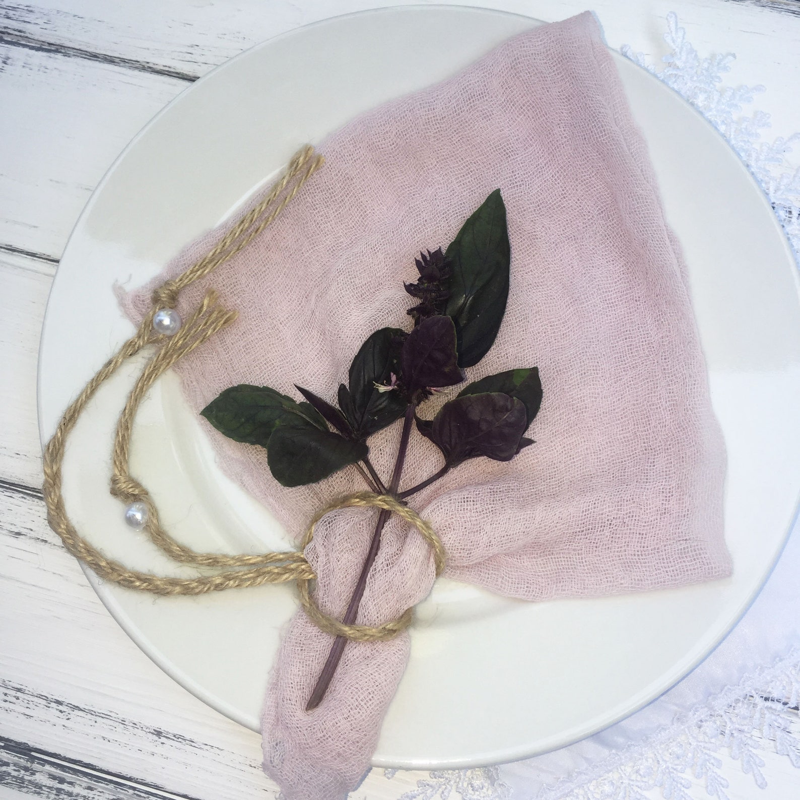 Set of 40 light blue napkins Table Setting Centerpieces Etsy