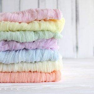 Runner da tavolo rustico in garza, runner da tavolo per matrimonio boho, runner da tavolo per matrimonio, runner da tavolo rustico per decorazioni per matrimonio, runner da tavolo in chiffon
