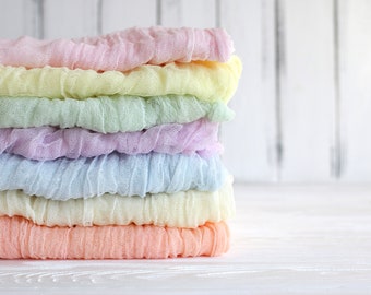 Rustikaler Tischläufer, Chiffon Tischläufer, Tischläufer Hochzeit, Boho Tischläufer, Hochzeitsdeko