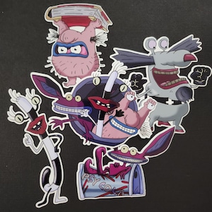Aaahh!!! Real Monsters Stickers