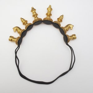 golden headpiece