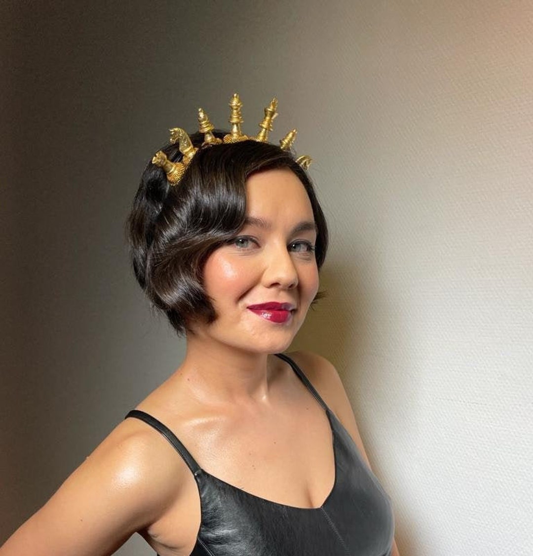 golden headpiece