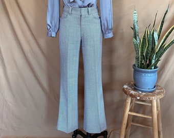 Vintage 60s Elderado Blue/White Stitch Trouser Pants