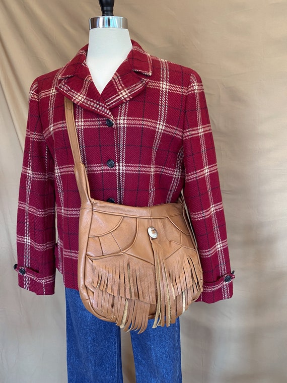 Vintage Artisan Misty Waxed Leather Crossbody