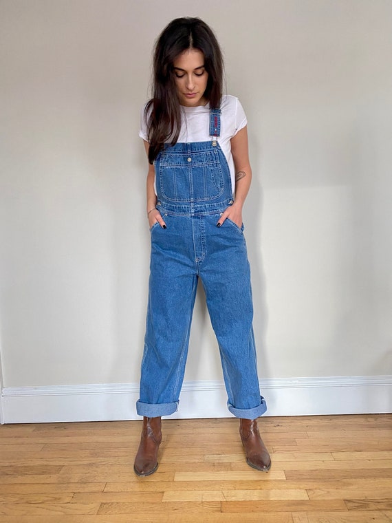 Vintage 80s Tommy Hilfiger Carpenter Denim Overall