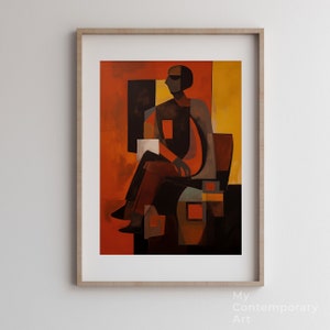 Untitled (No:2)  |  My Contemporary Art  |  Minimalist Interior  |  Mid-Century | Scandinavian Interior  | Figurative Art