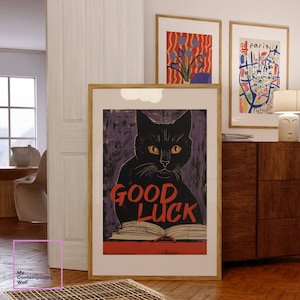 no: 123, Cat Digital Wall Art Print, Funny Cat Poster, Cute Kitten Illustration, Cat Lover Gift, Cat Wall Decor , cat lover gifts, cat quote