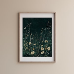 Moody botanical Art,Vintage Botanical Gallery Wall Print,Rustic Wall Decor PRINTABLE,Digital DOWNLOAD,Boho Art print,Dark Academia Aesthetic