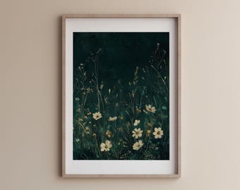 Moody botanical Art,Vintage Botanical Gallery Wall Print,Rustic Wall Decor PRINTABLE,Digital DOWNLOAD,Boho Art print,Dark Academia Aesthetic