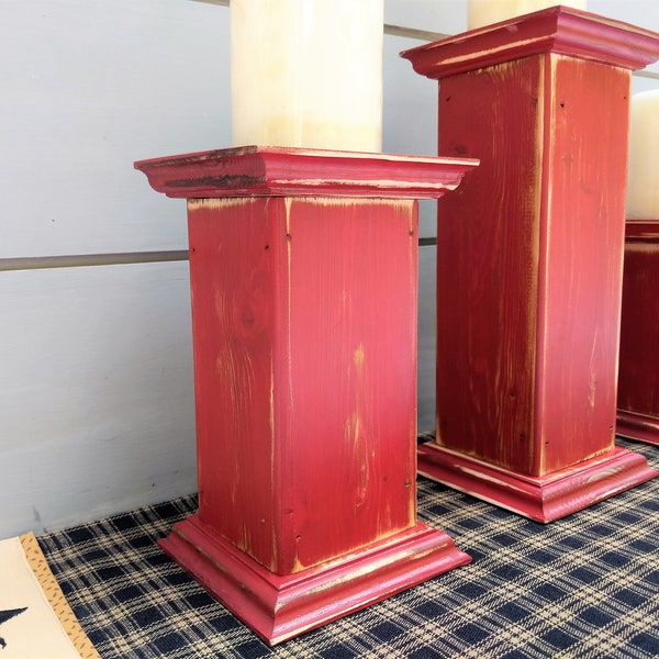 Rustic Candle Holder Etsy