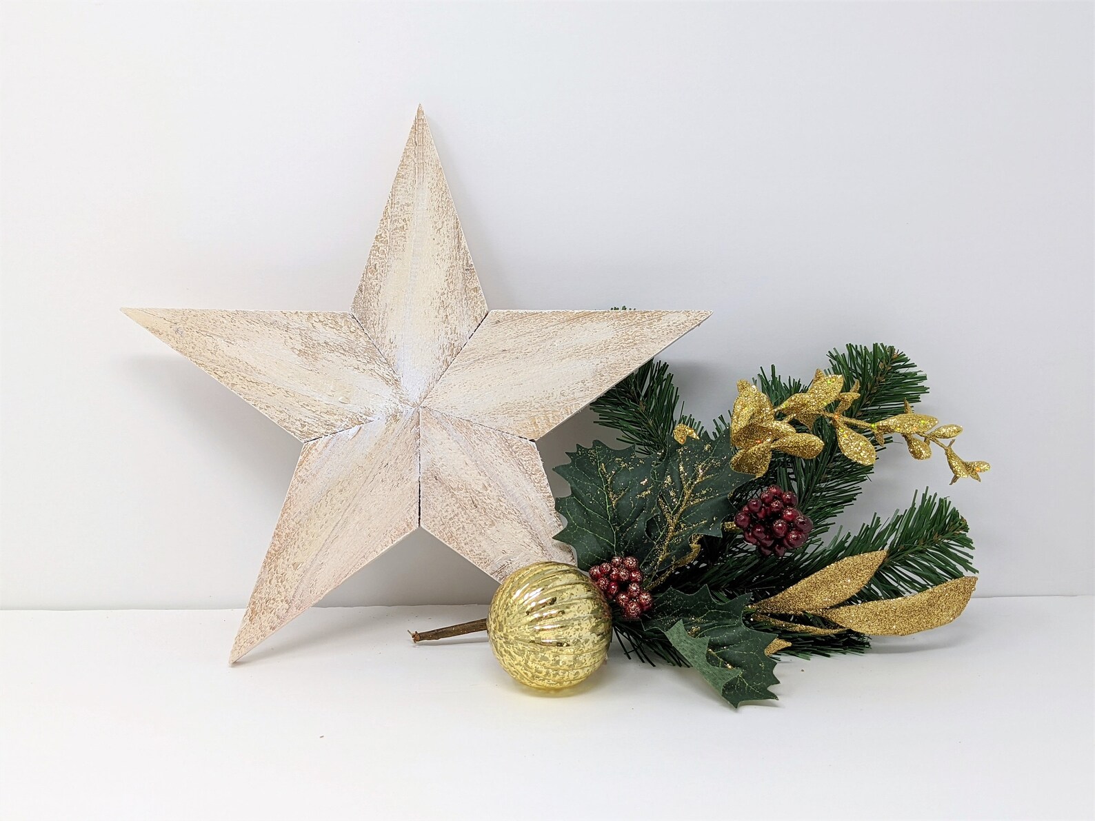 Rustic Christmas Tree Topper Farmhouse Tree Topper Rustic Etsy