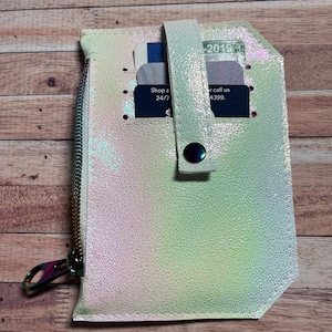 Blanco, Brillante y Divertido, Brillante, Compañero de Bolsillo, Billetera Pequeña, Pulsera, Tarjetero, Monedero, Chica Adolescente, Mujer, Niño, Profesor, Regalo,