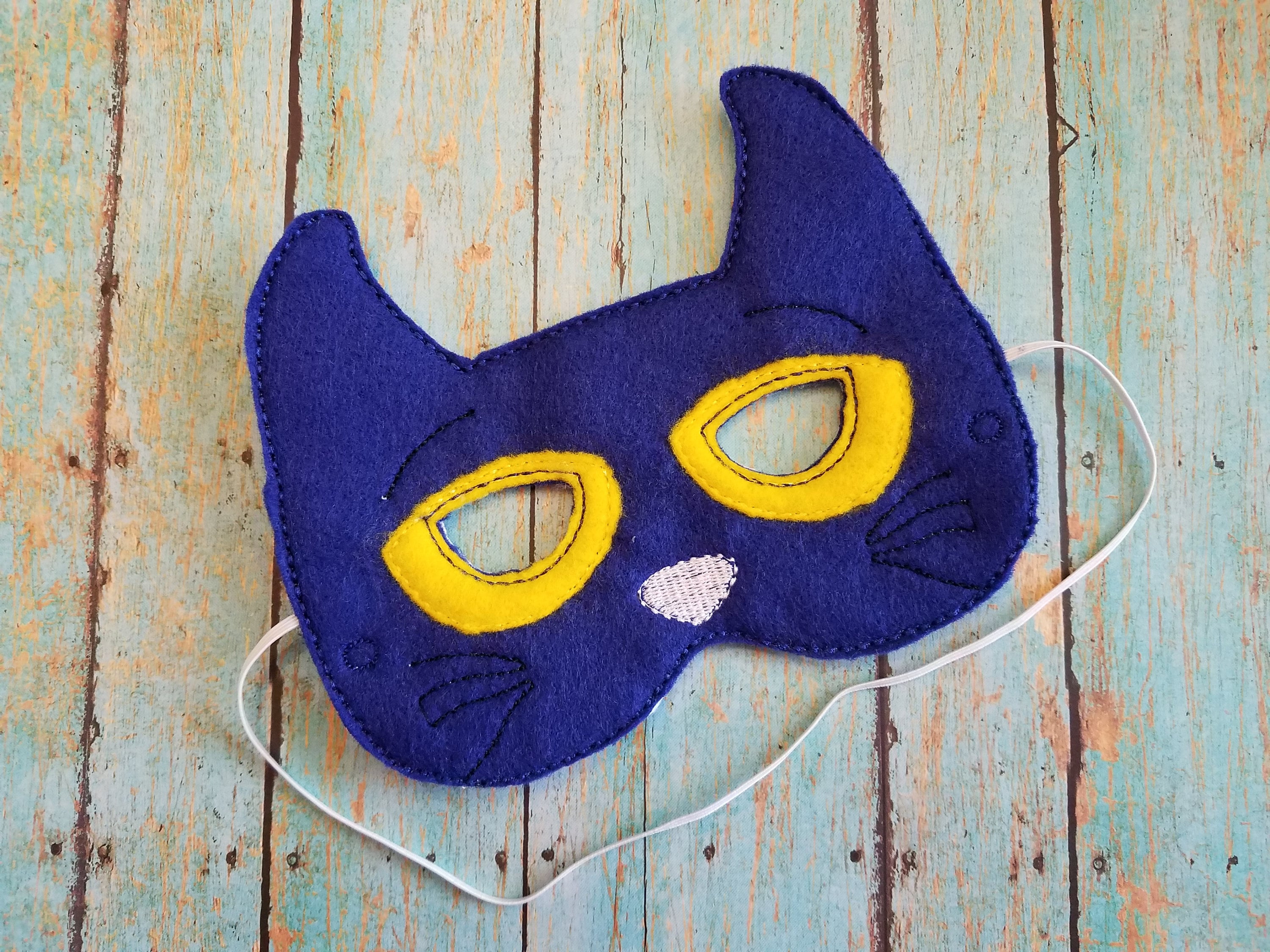 Pete The Cat Mask Printable