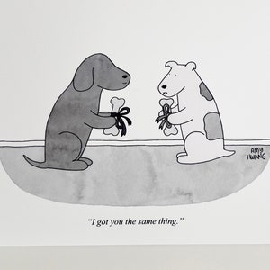 Dog Bone Card - 5x7