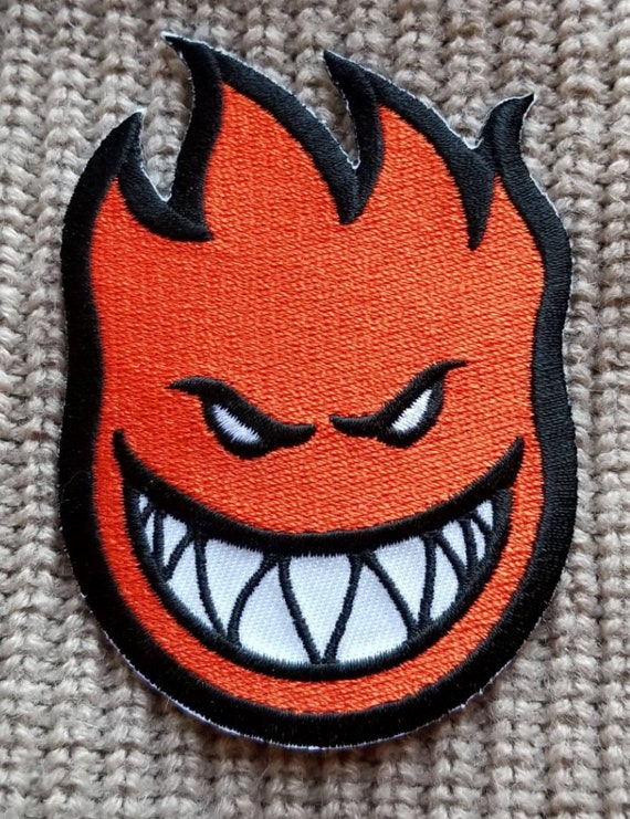 Vintage 90s Spitfire Bighead NOS Embroidered Patch (3.5