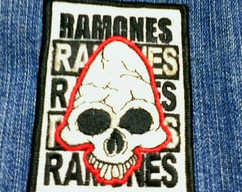Ramones 1st Album 1976 Large Back Patch Punk Rock N' Roll Band Badge New