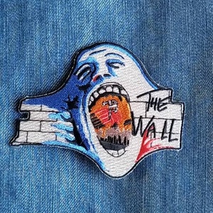 Pink Floyd  The Wall Iron On Embroidered Patch 4" X 3"