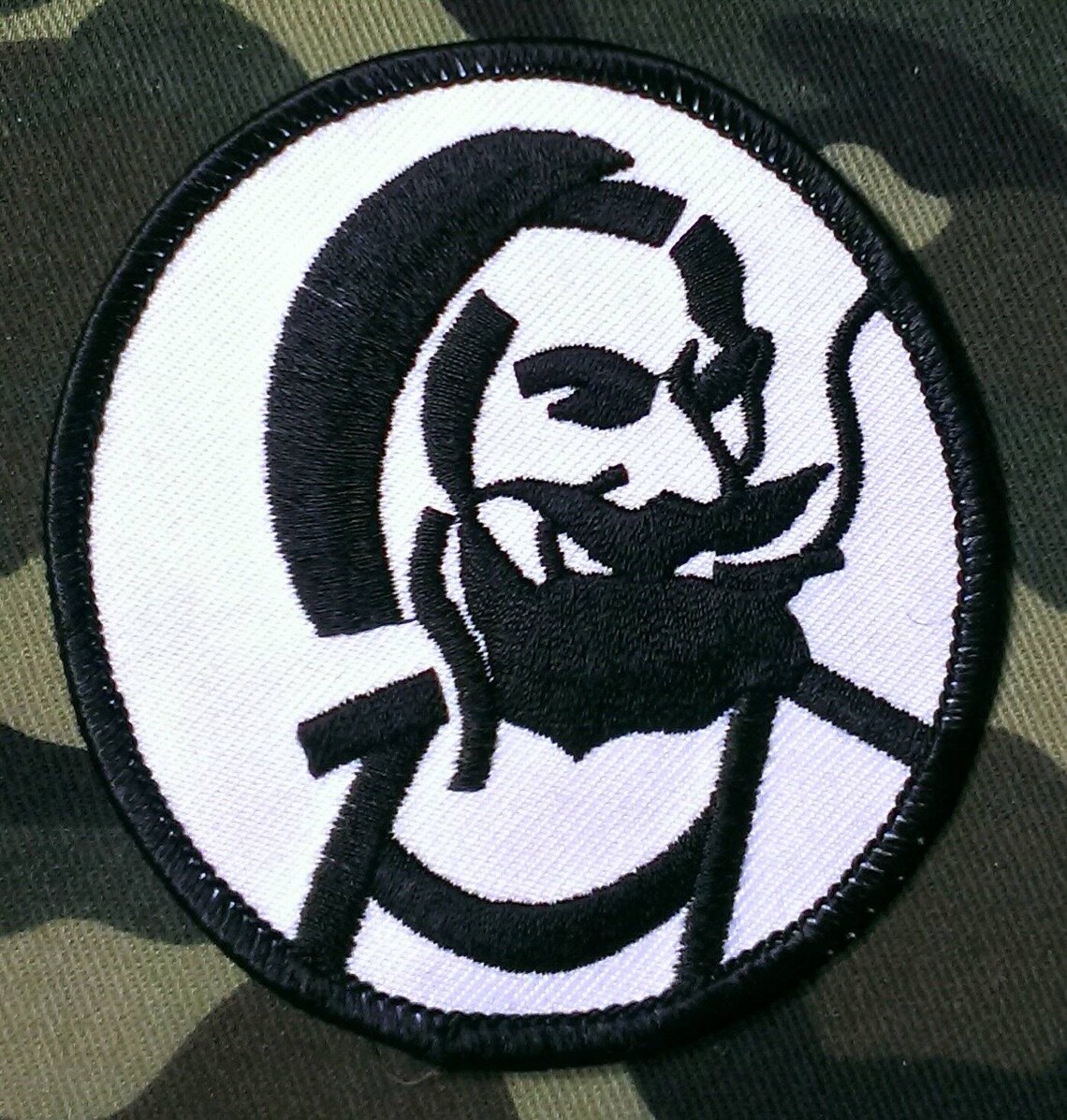 Vintage Zig Zag Man Embroidered Iron on Patch 3 Etsy