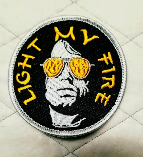 Vintage The Doors Light My Fire Iron On Etsy