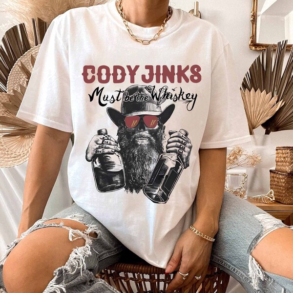 Vintage Cody Jinks Must Be The Whiskey Shirt, Cody Jinks Fan Shirt, Cody Jinks Country Shirt, Cody Jinks Retro Tee