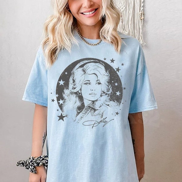 Retro Dolly Parton Country Music Sweatshirt, Dolly Parton Graphic T-Shirt, Dolly Parton Country Shirt, Western Women Shirt