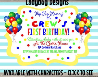 Blauw & geel thema Minion partij uitnodigt