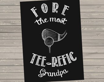 Golf afdrukbare kaart