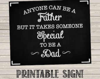 Vaderdag afdrukbaar teken