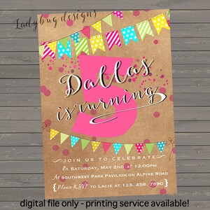 Kids Birthday Invite
