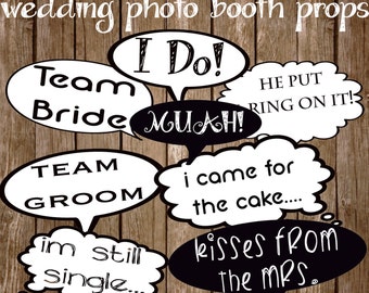 Dymek Photo Booth rekwizyty