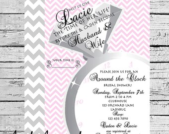 Bruids douche uitnodiging