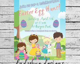 Easter Egg Hunt uit te nodigen