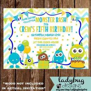 Monster Bash Invite