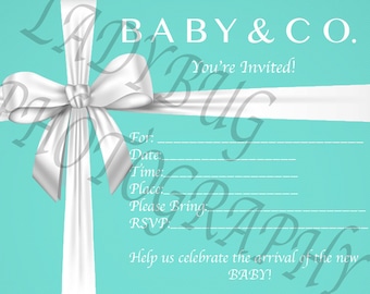 Audrey Baby douche uitnodiging!