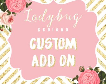 Aangepaste add-on-opties