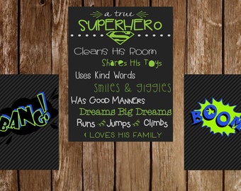 Zestaw Super Hero do druku