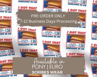 Pre-orders only! I got that DOG in me | humor scrub cap | Surgical cap Pony, Hybrid Euro