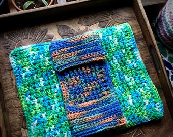 Reusable Floor Mop Scrubber Pads Cotton Crochet Pattern