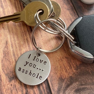 You're An Asshole But I Love You Funny Keychain For Men - Temu